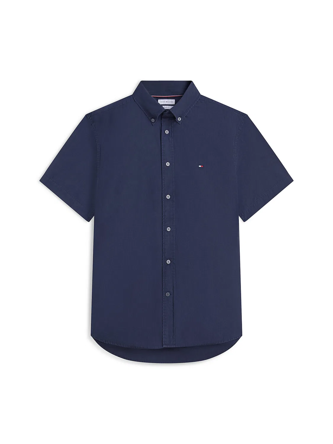 Рубашка на пуговицах стандартного кроя Tommy Hilfiger, Navy