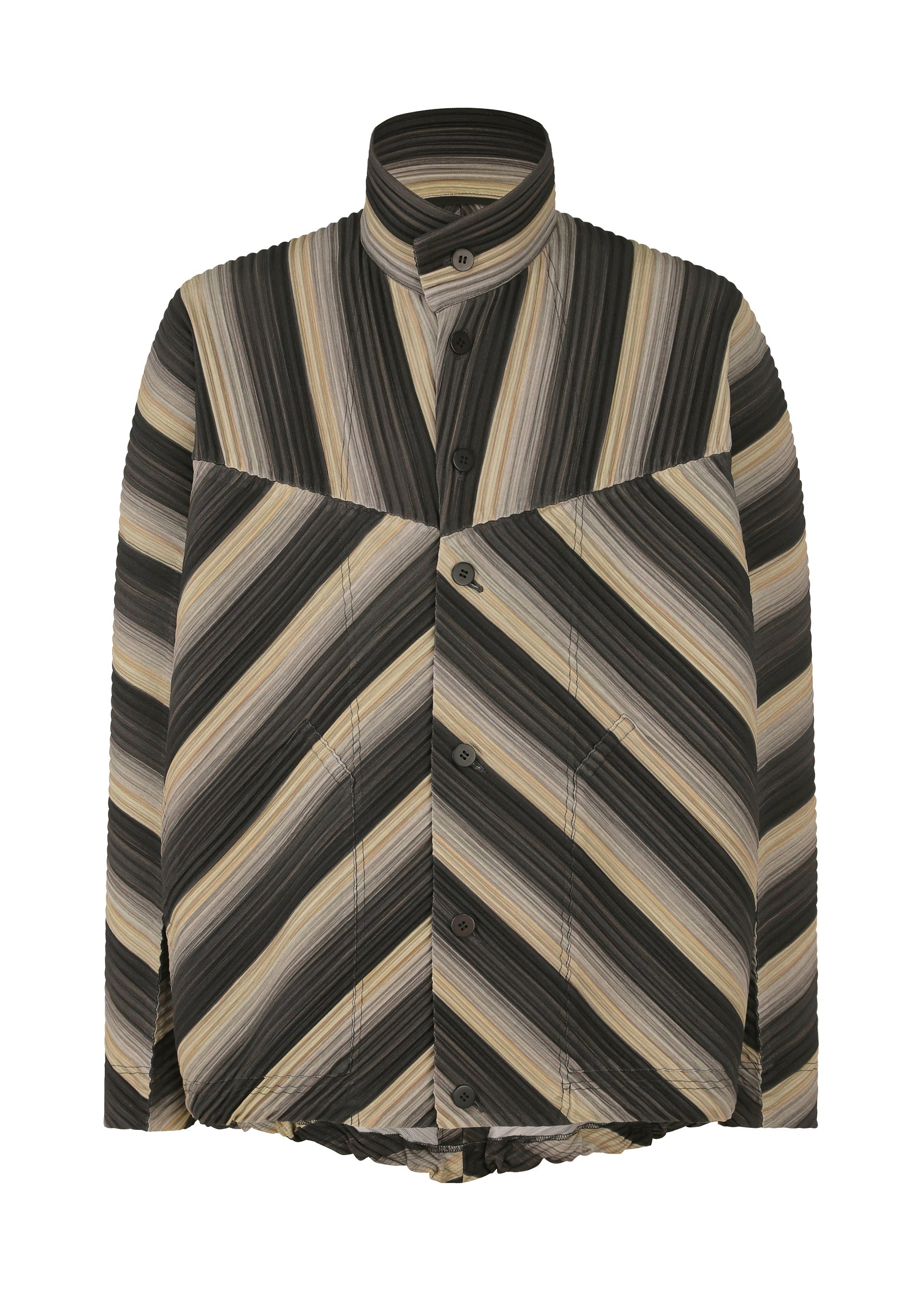 

Пиджак rb_stripes 2 Homme Plissé Issey Miyake, черный
