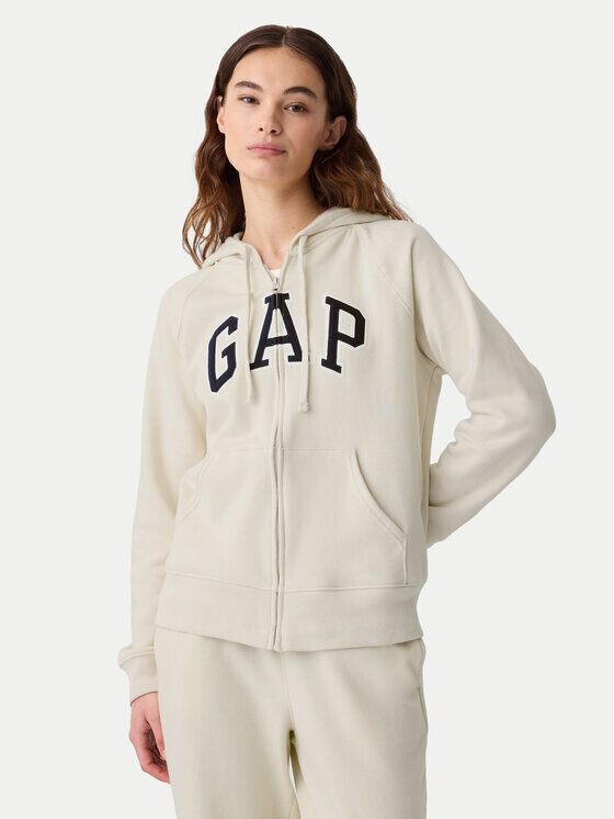 

Толстовка обычного кроя Gap, бежевый