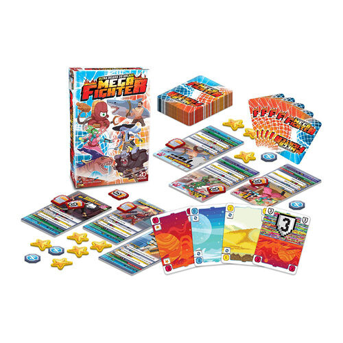 

Настольная игра Ultra Deluxe 2D Arcade Mega Fighter WizKids