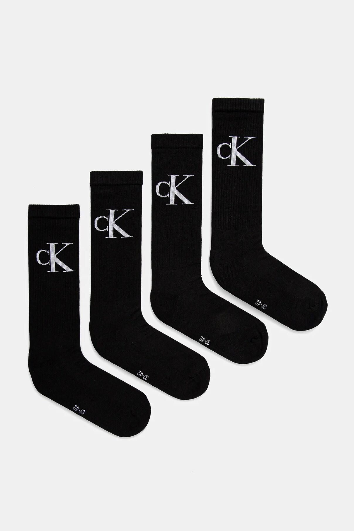 

Носки 4 пары Calvin Klein Jeans, черный