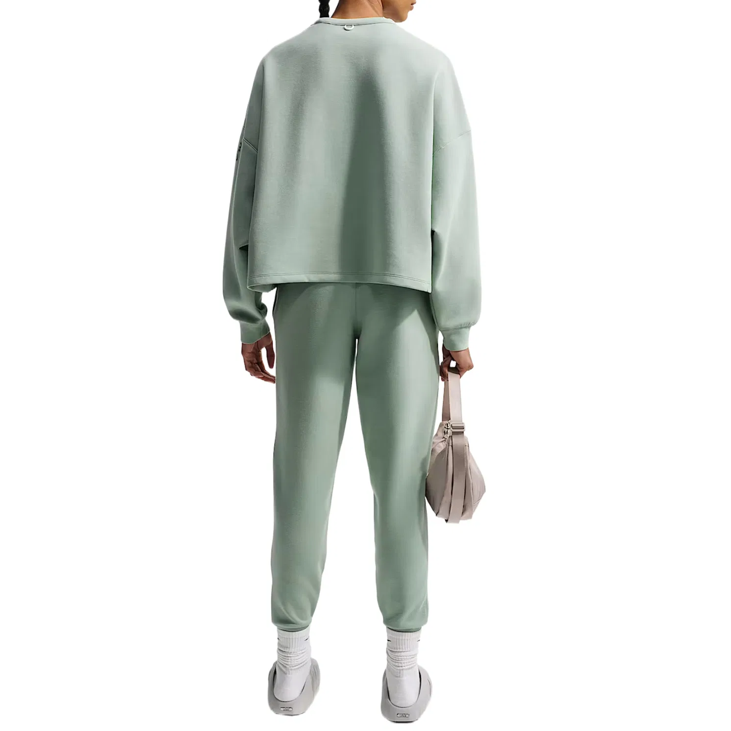Женская толстовка Dri Fit Nike, Steam Green/Dutch Green — фото 3