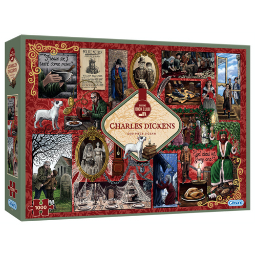 

Пазлы Book Club: Charles Dickens 1000 Piece