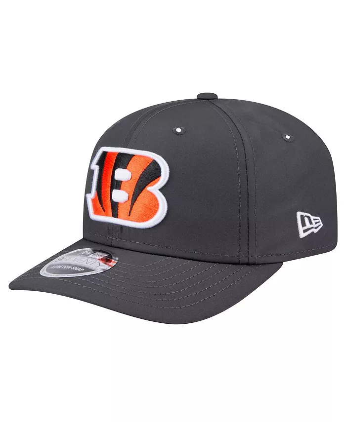 

Мужская графитовая кепка Cincinnati Bengals Main 9SEVENTY Stretch-Snap New Era
