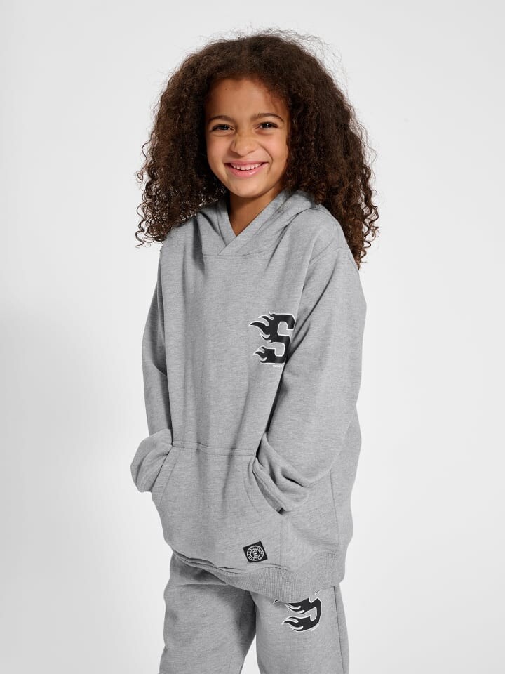 

Пуловер с капюшоном Sometime Soon Hoodie Stshorizon Kinder, цвет GREY MELANGE