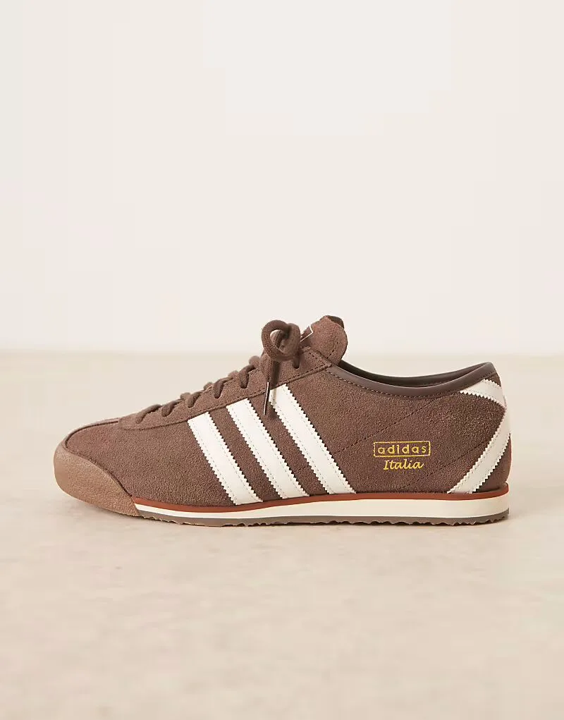 Adidas Originals Italia 70s в коричневом и кремовом цветах — фото 2