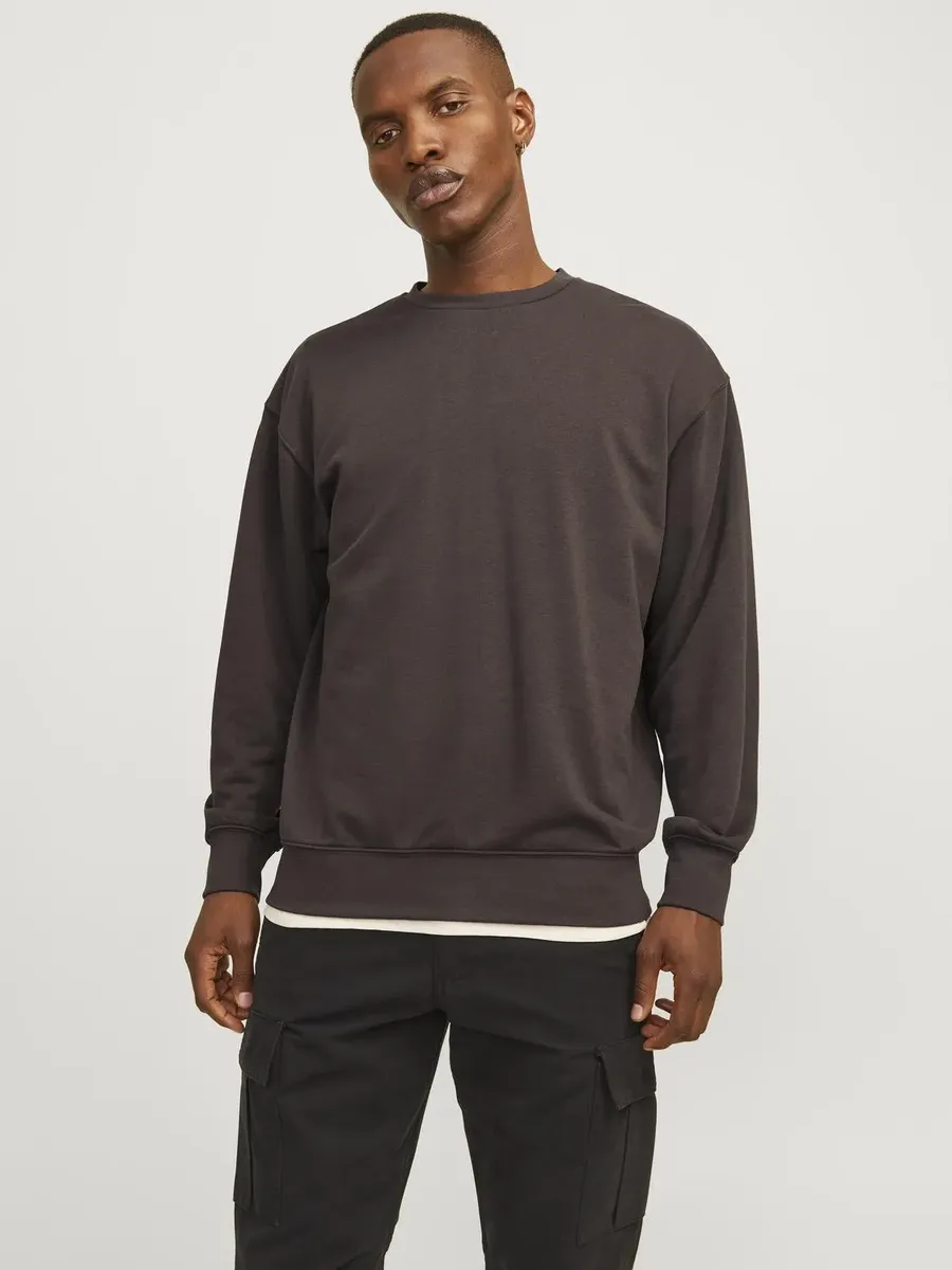 

Толстовка Jack & Jones "JJECHARGE SWEAT CREW NECK NOOS", цвет Mulch