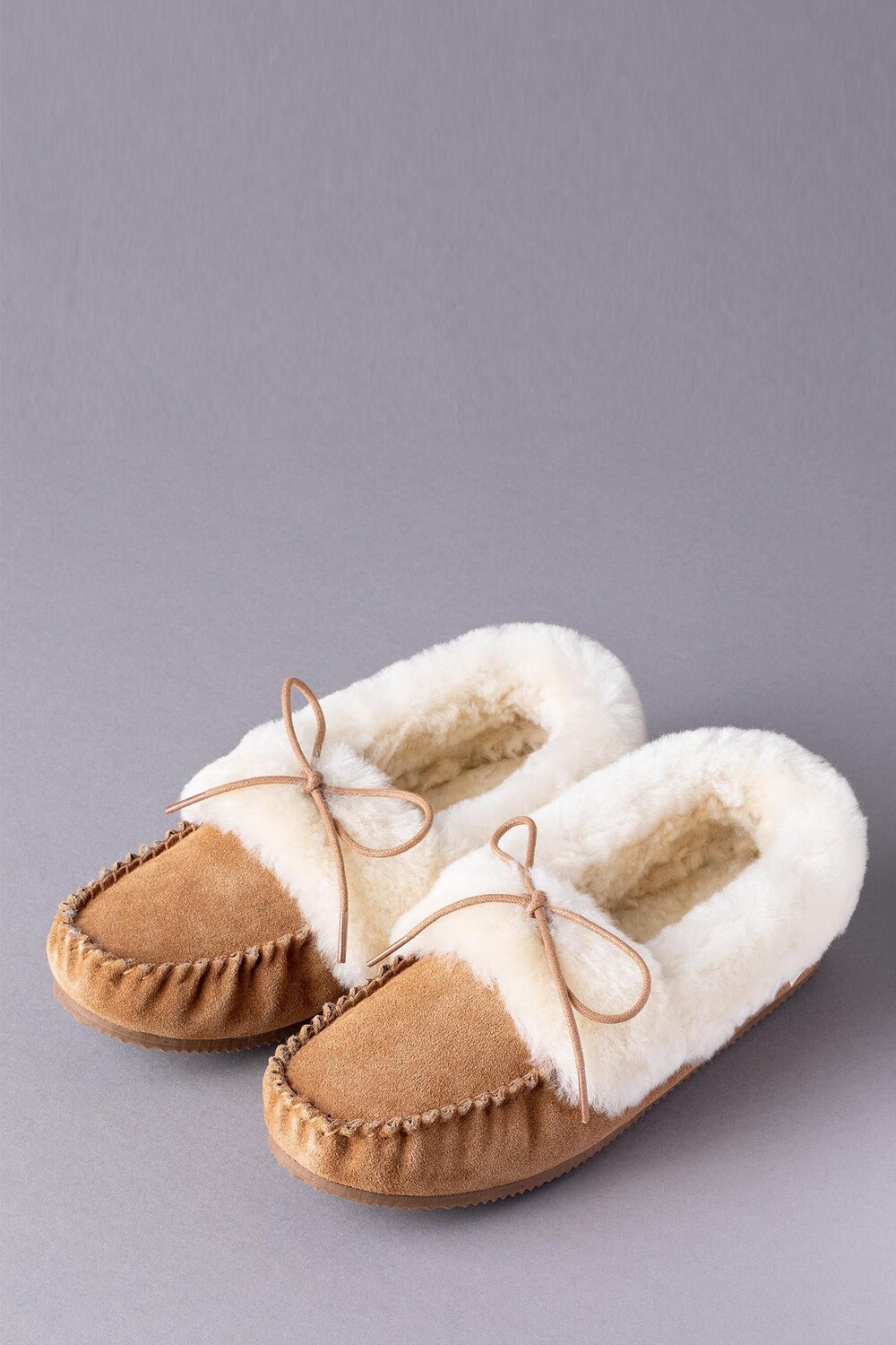 Женские мокасины Lakeland из овчины Lakeland Leather, коричневый