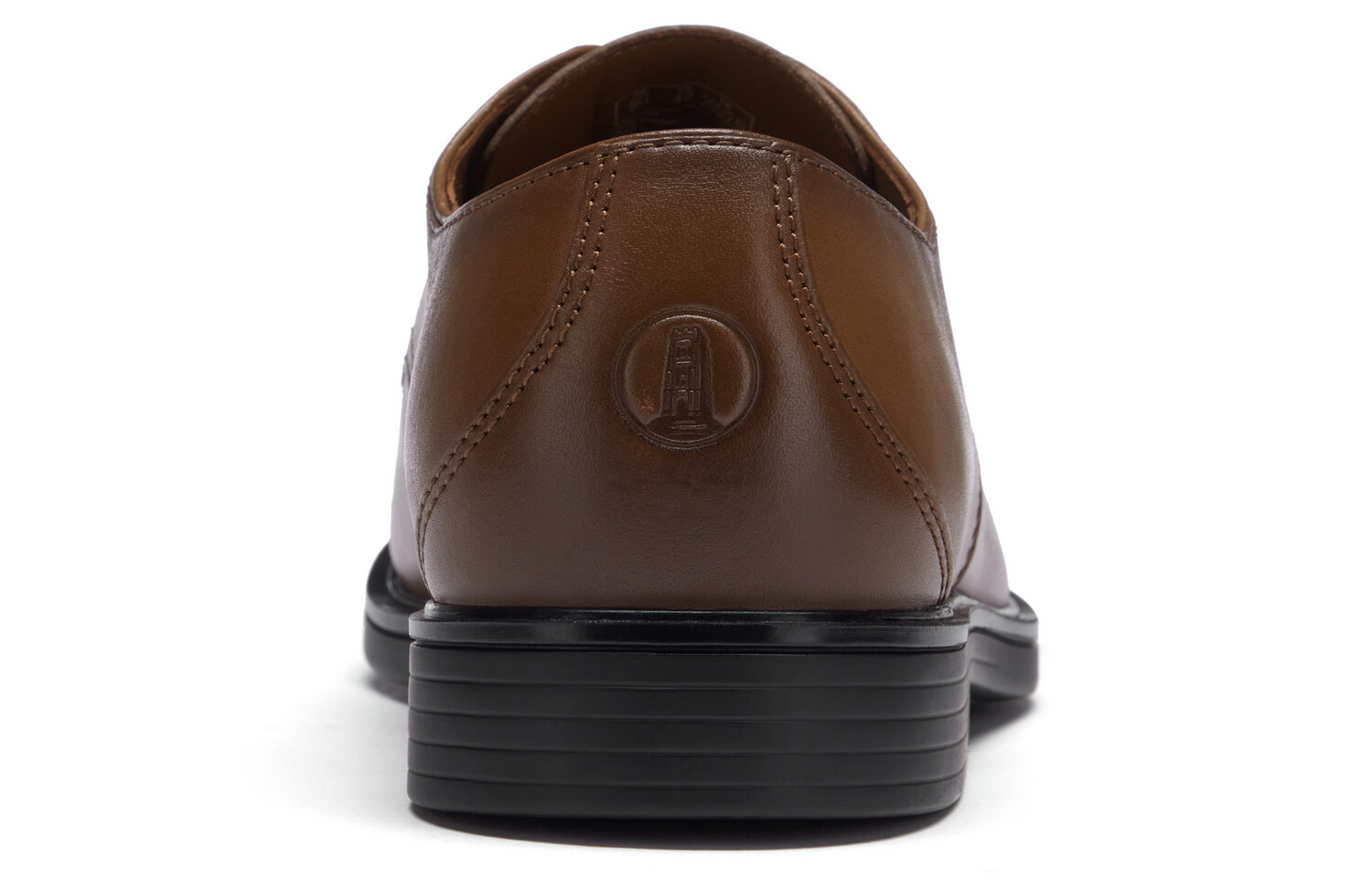 Туфли мужские низкие темно-коричневые Clarks — фото 4