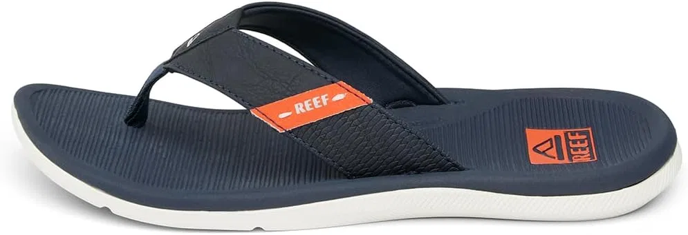 Мужские сандалии Reef Santa Ana, Navy Blue White Orange