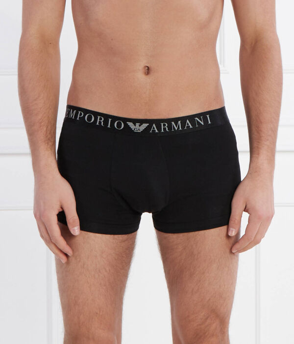 

Боксеры Emporio Armani Iconic с логотипом, черный
