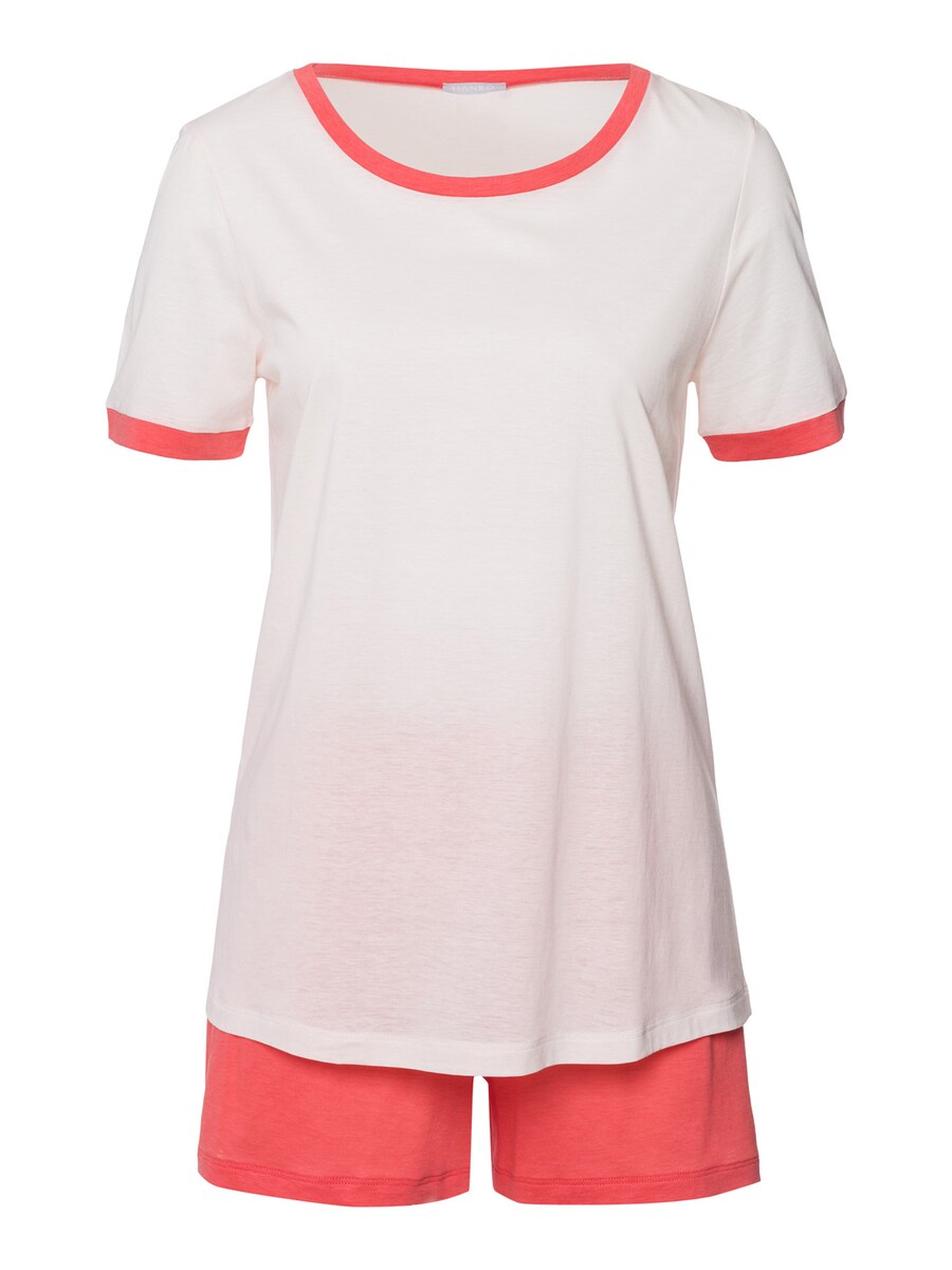 

Короткий пижамный комплект Hanro Laura, цвет Light pink/Light red