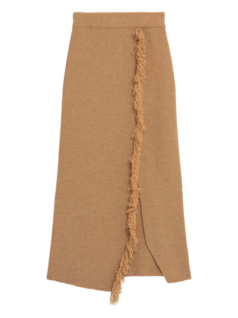 

Юбка с бахромой A Paper Kid, нейтральный