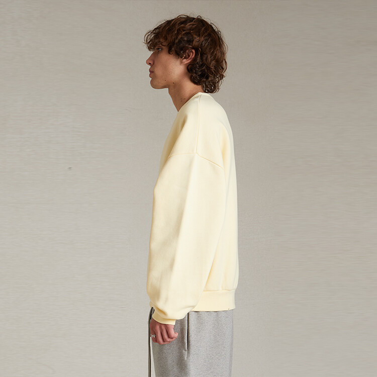 SS24 Толстовка мужская садовая желтая Fear Of God Essentials, желтый — фото 4