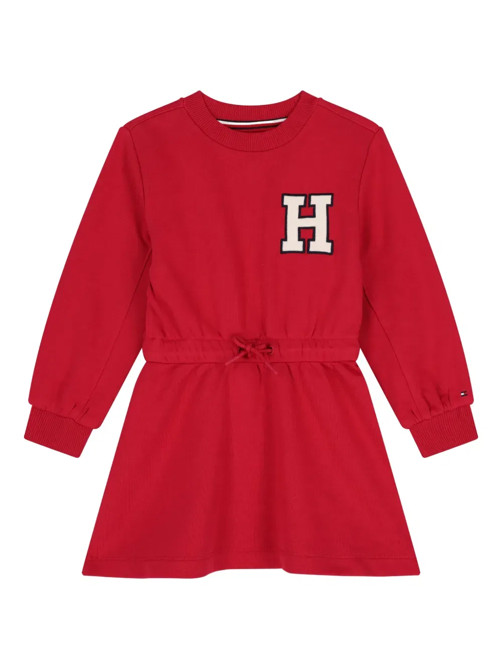 Платье-свитшот с логотипом Tommy Hilfiger Junior, красный