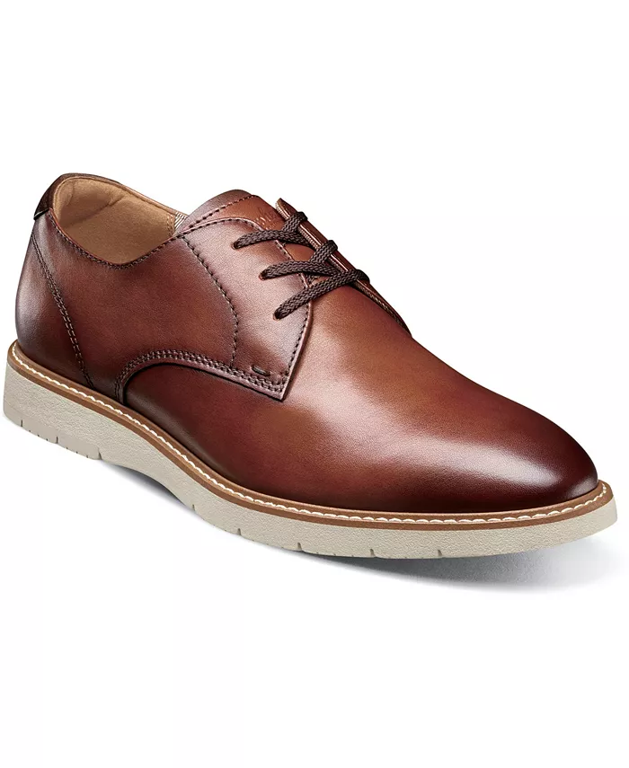 

Мужские классические оксфорды Vibe Plain Toe на шнуровке Florsheim, коричневый