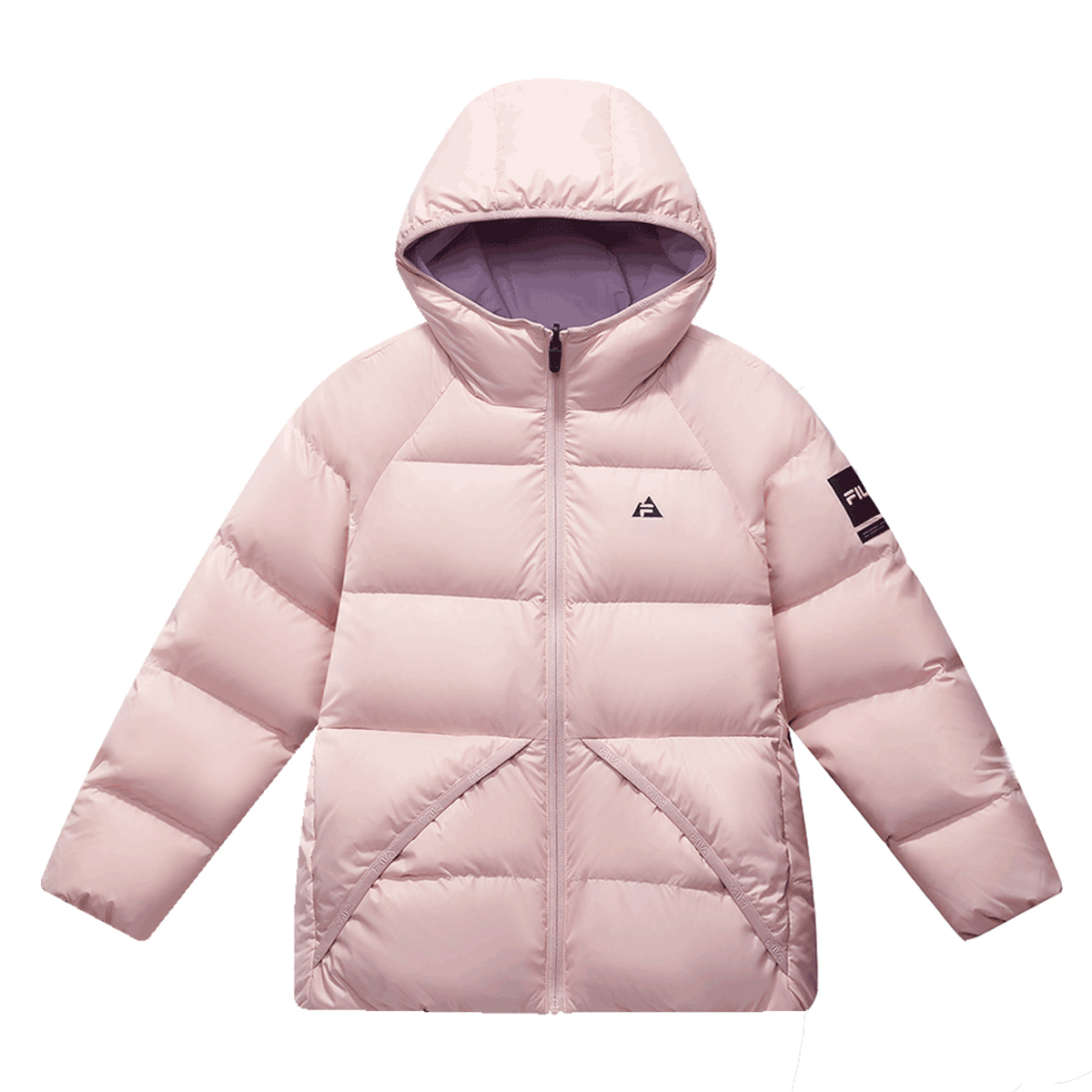 

Реверсивная пуховая куртка performance fph детская FILA KIDS, розовый