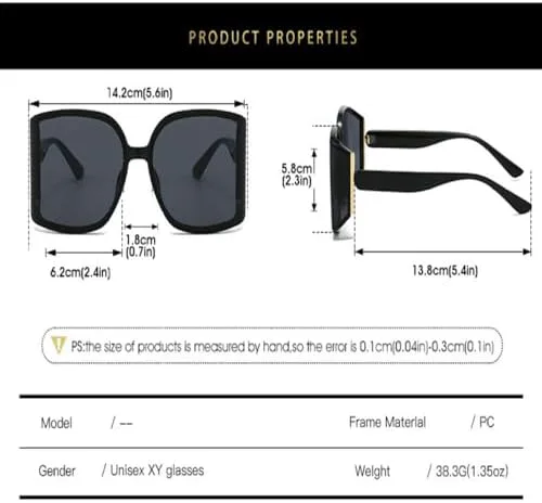 

Большие солнцезащитные очки для женщин, крупная оправа, изогнутые линзы, солнцезащитные очки-щиток для женщин, C5 коричневый, один размер MTZJH, One Color