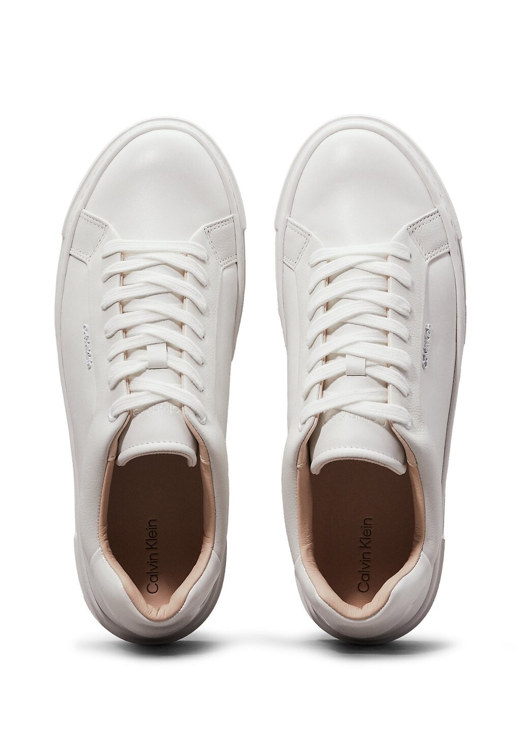 

Кроссовки Cupsole Lace Up Calvin Klein, белый