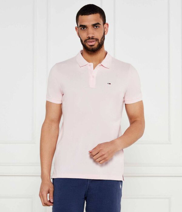 

Рубашка поло Slim fit Tommy Jeans, коричневый