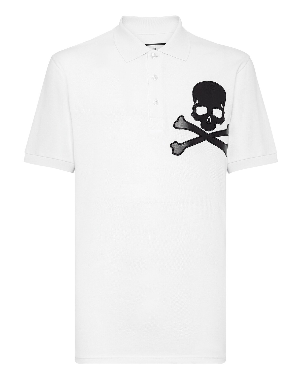 

Рубашка-поло Slim Fit SS Skull Philipp Plein, белый