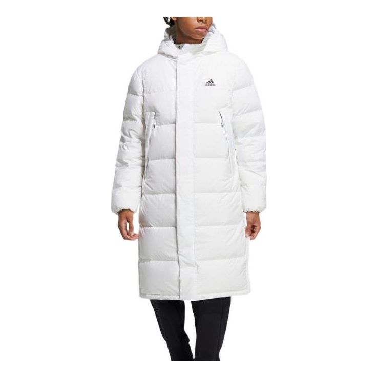 

Куртка adidas Long Down Jacket HZ2600, белый