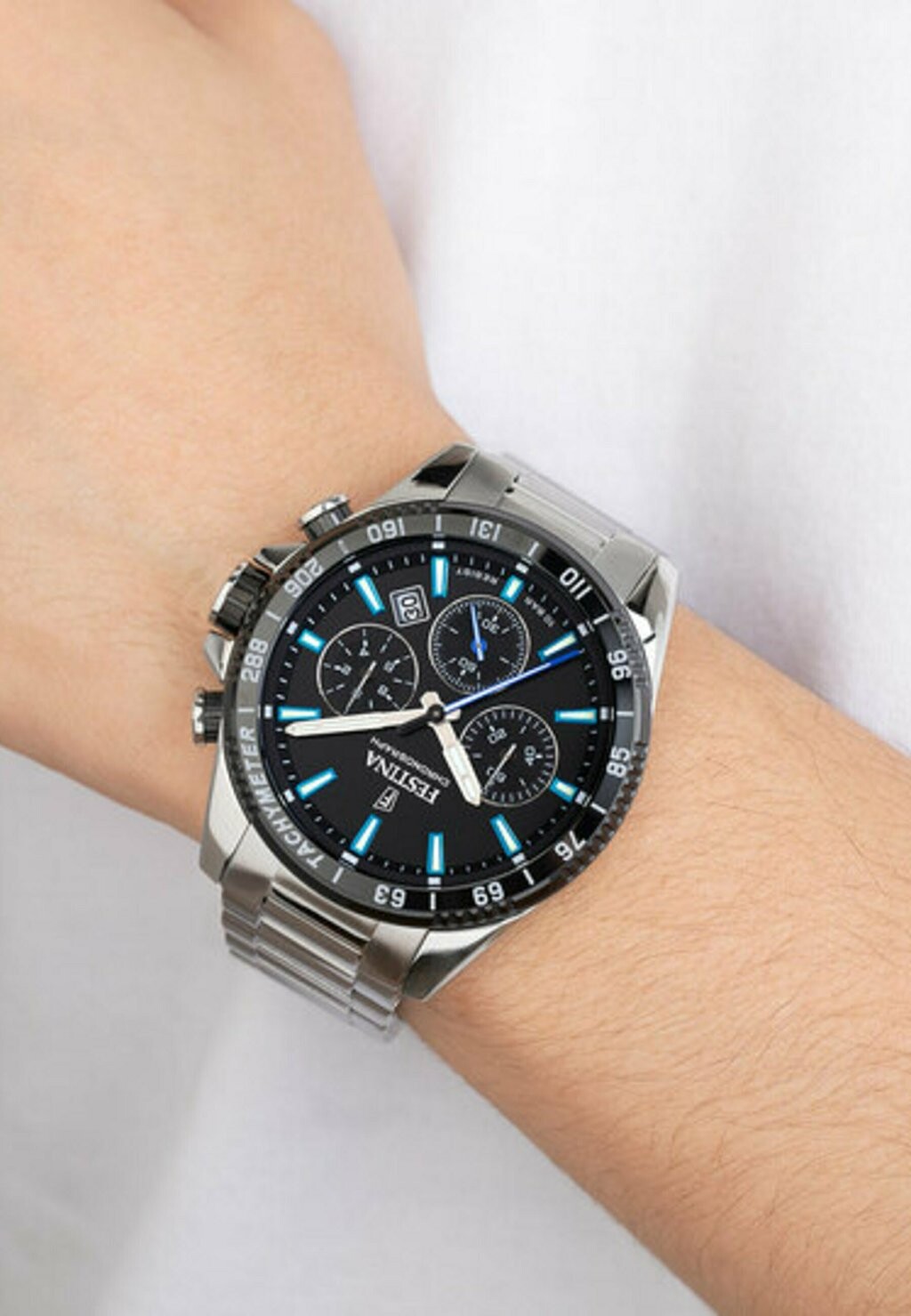 

Хронограф Timeless Festina, черный