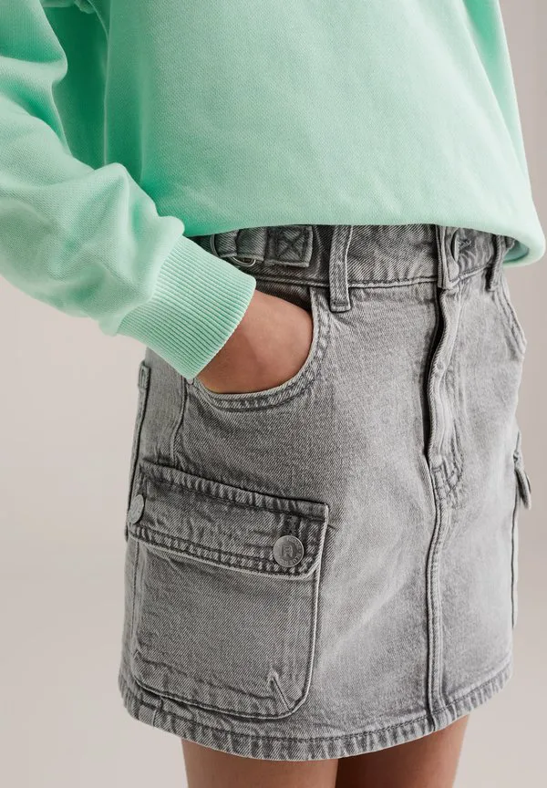 Джинсовая юбка blue ridge We Fashion, Light Grey — фото 3