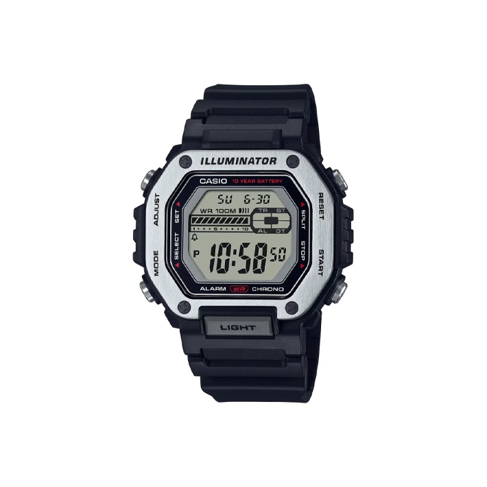 

CASIO Часы Men Standard Series 51mm Black Watch MWD-110H-1AV