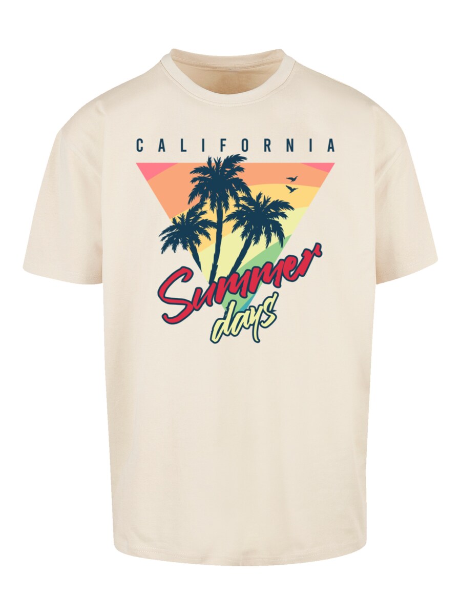 

Рубашка F4NT4STIC California Palmen Retro, песочный