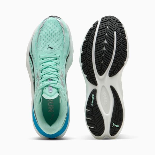 Женские кроссовки для бега по шоссе Velocity Nitro 4 Puma, зеленый — фото 4