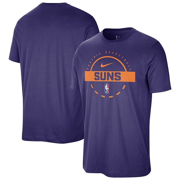 Мужская фиолетовая футболка Phoenix Suns для тренировок Nike — фото 2