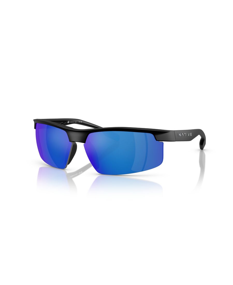 

Поляризованные мужские солнцезащитные очки Native Ridge-Runner Crest, модель XD9048 Native Eyewear, Matte Black