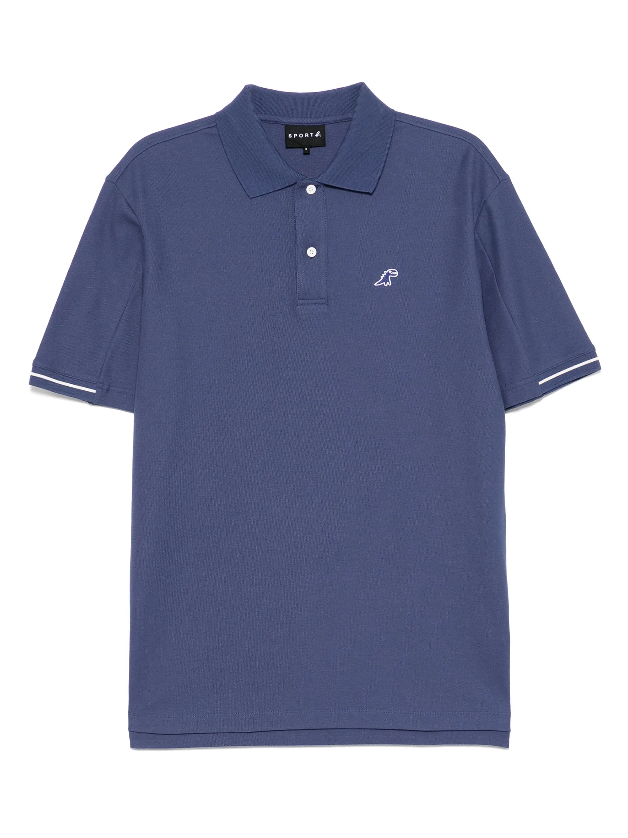 

Рубашка поло с вышивкой Dino Sport B. By Agnès B., синий