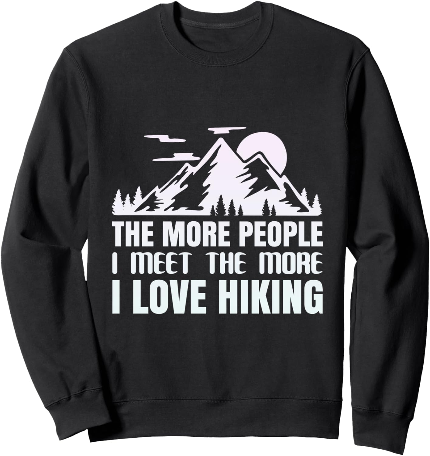 

Толстовка Hiking, Mountain Lines, Alpine Motifs, Hiking., черный