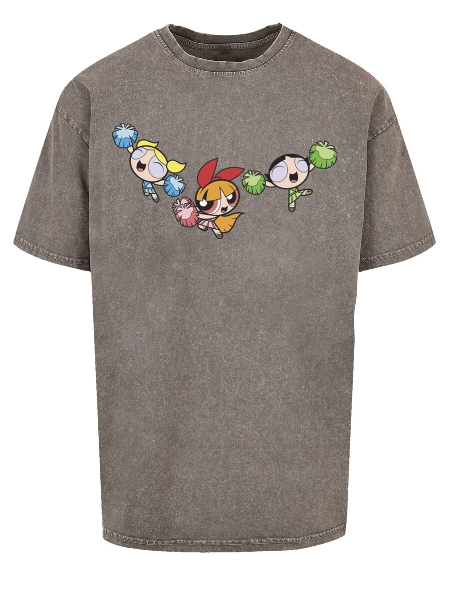 

Рубашка F4NT4STIC Powerpuff Girls Cheerleaders, цвет Muddy colored