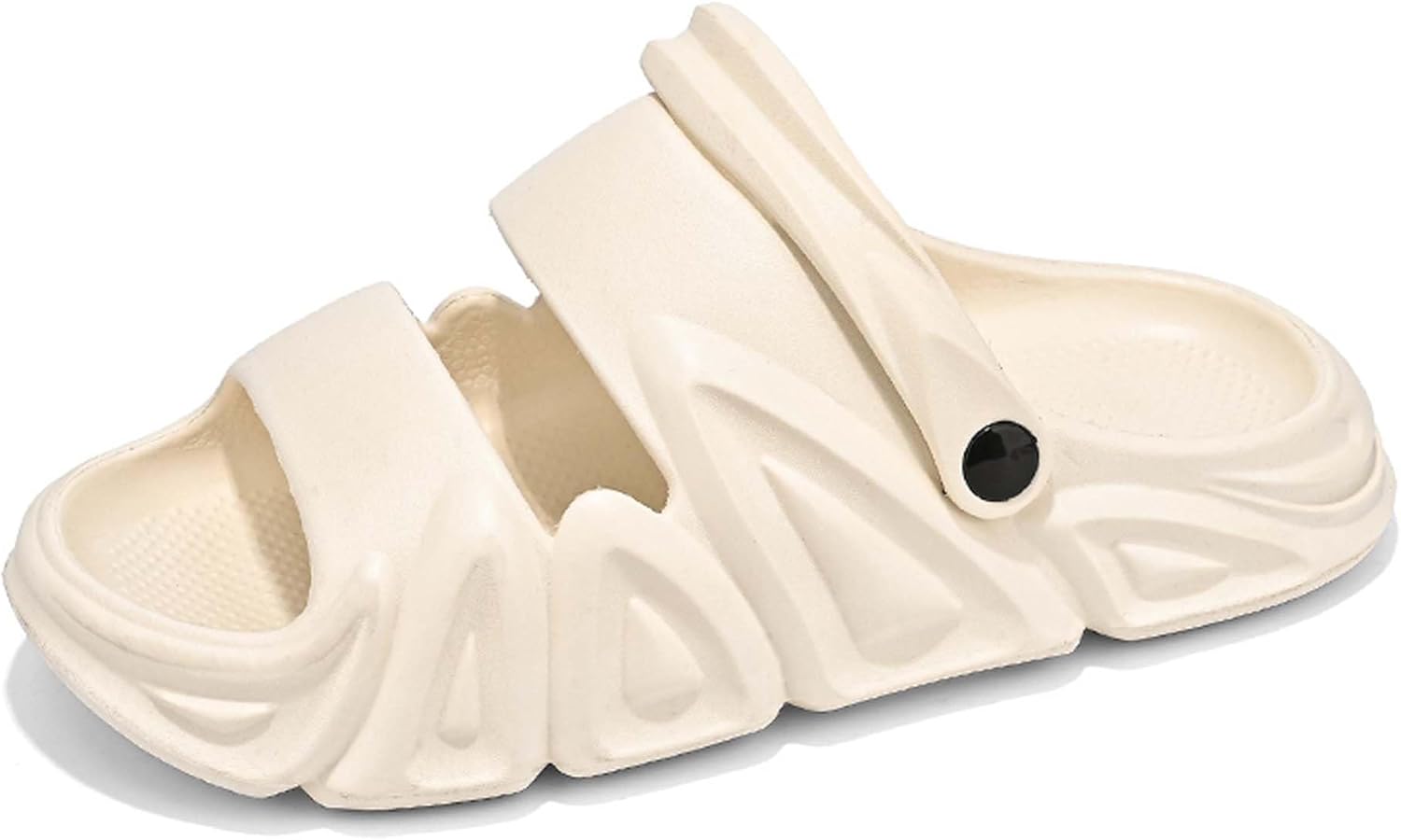 

Мужские ультралегкие дышащие сандалии KSYVUCRD, противоскользящие, быстросохнущие, регулируемые, с плоской подошвой, сандалии высокой эластичности, мягкие сандалии, белые