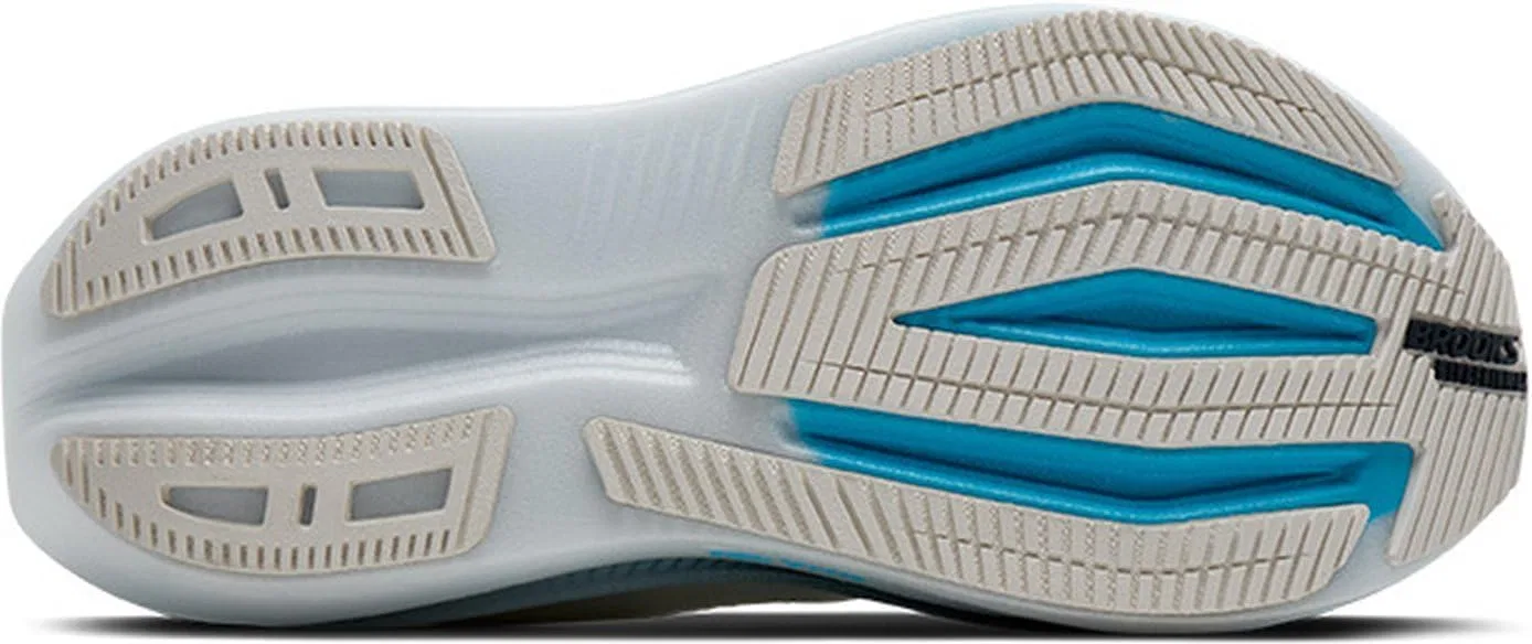 Мужские кроссовки Brooks Glycerin Max 2, White Blue Spellbound — фото 2