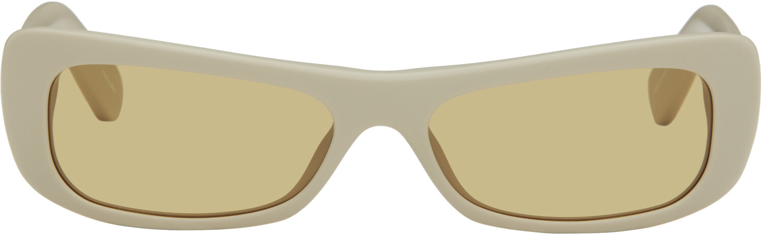 

Солнцезащитные очки Taupe La Casa,'Les lunettes Capri' JACQUEMUS, Matte putty/Silver