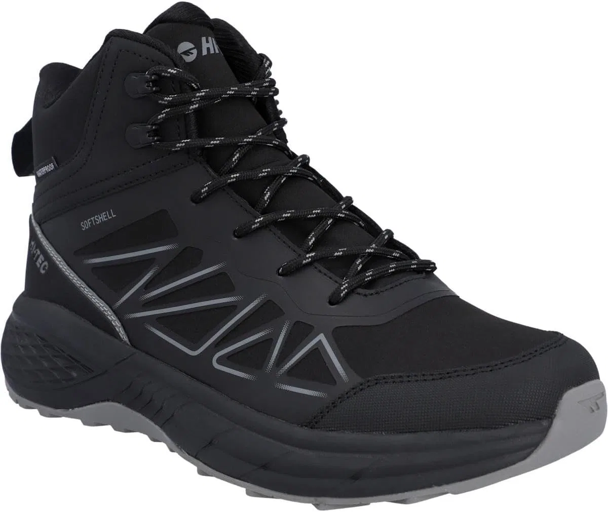 Мужские походные ботинки HI-TEC Litespeed Mid WP, Black