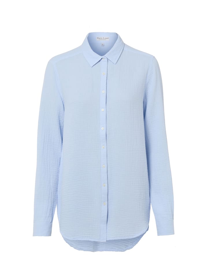 

Marie Lund Светло-голубая блузка