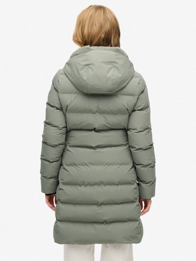 Городская куртка средней длины с утеплителем Superdry, Freestyle Green — фото 2
