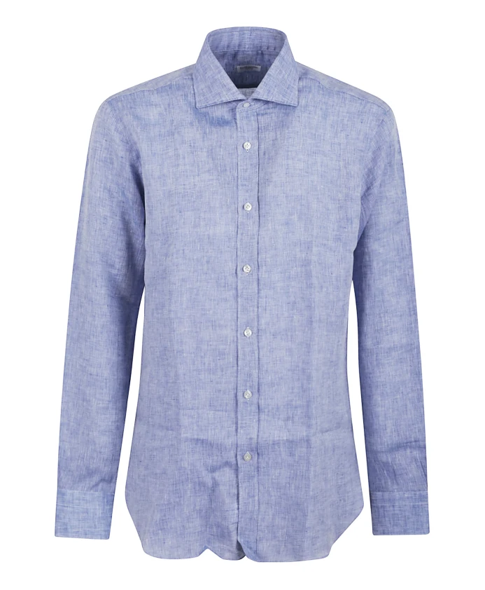 

Льняная рубашка Buonamassa, синий