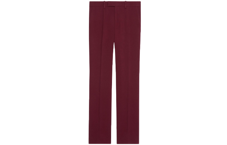 

Gucci Женские повседневные брюки Princetown FW21, переиздание 2015 года, темно-красные