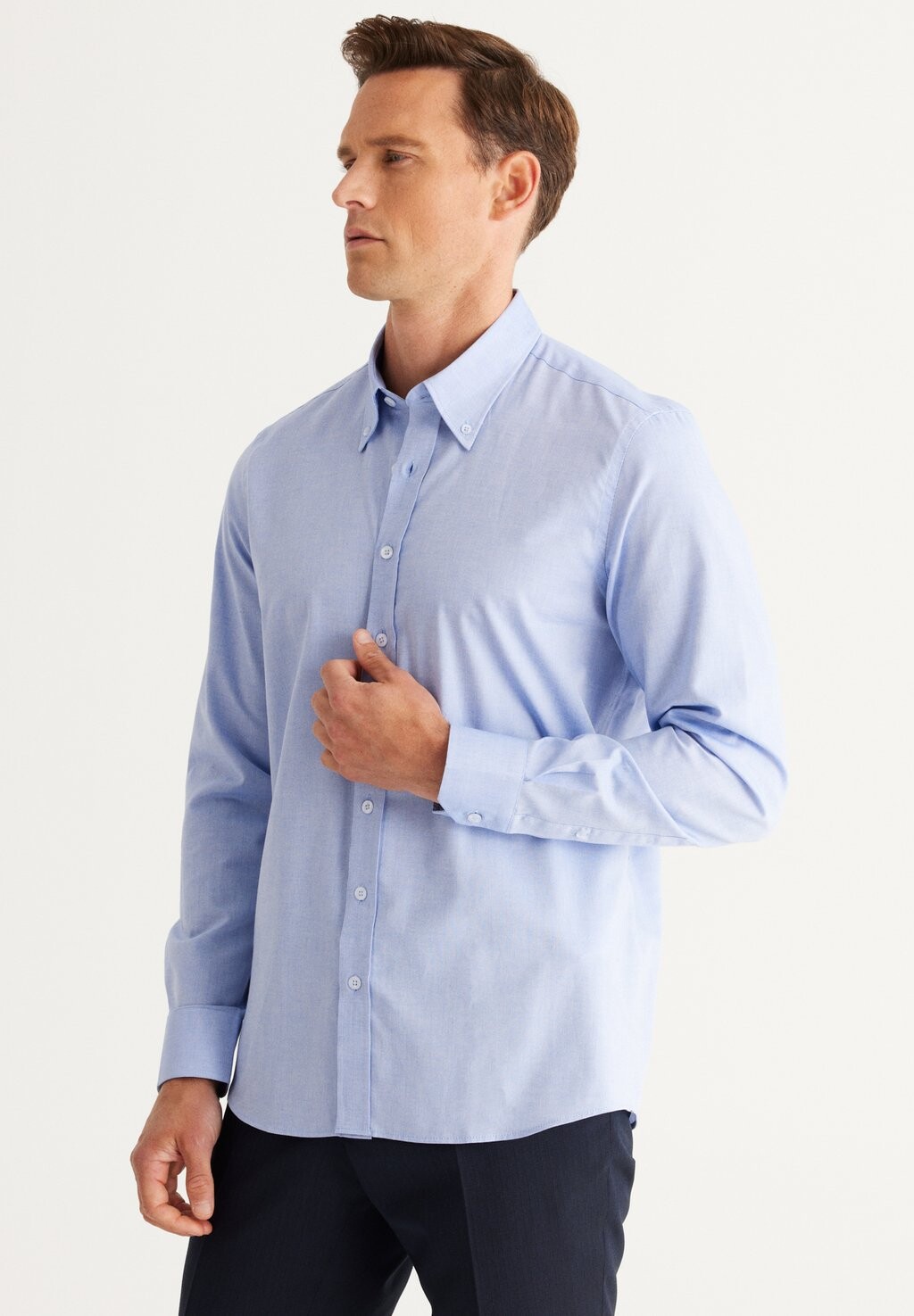 

Рубашка OXFORD AC&CO / ALTINYILDIZ CLASSICS, синий