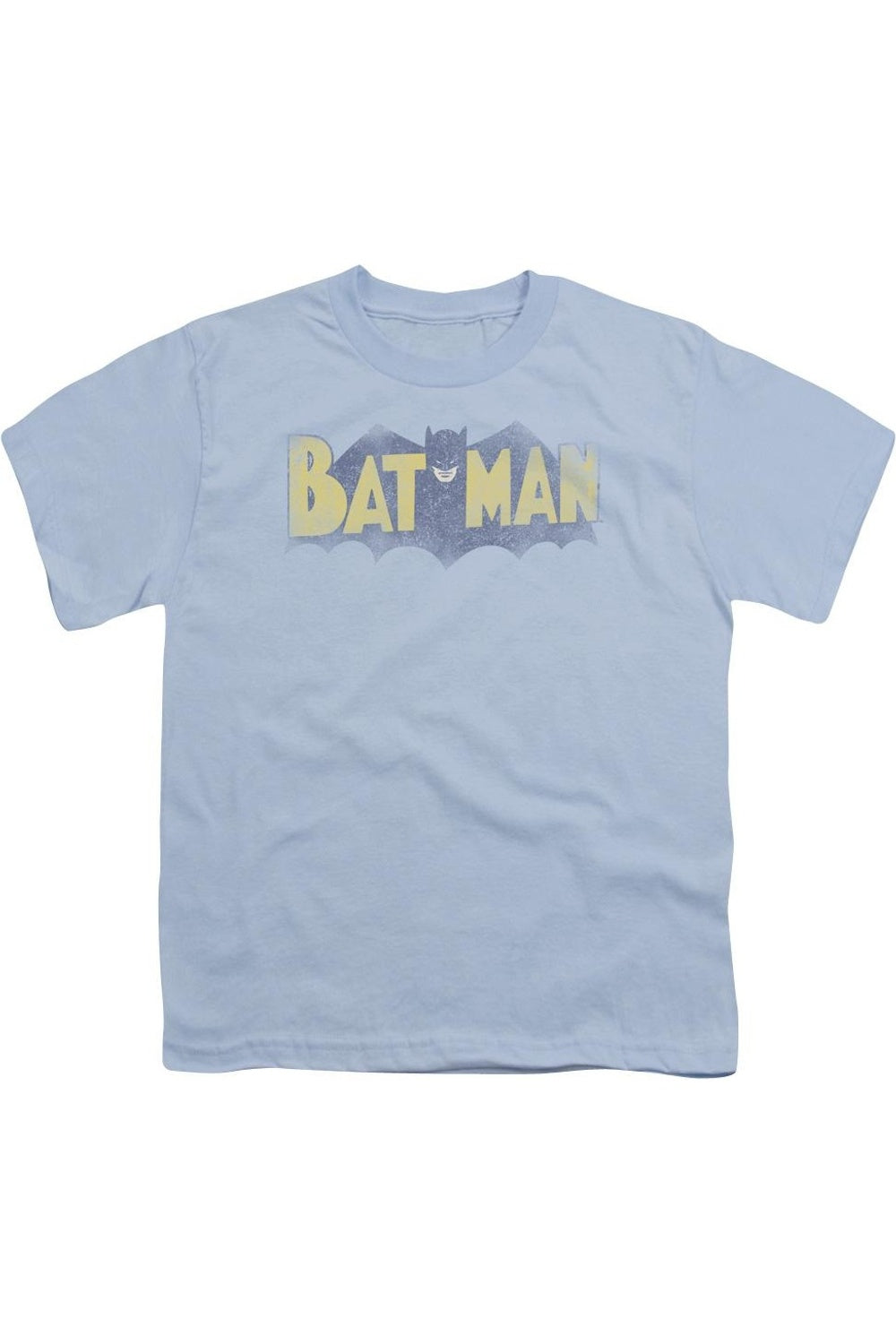 

Футболка с классическим логотипом Batman для детей Gildan, светло-голубой