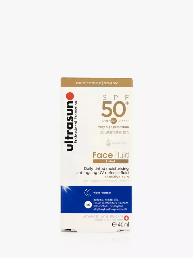 Крем для лица SPF ULTRASUN Увлажняющий с тонирующим эффектом +, для чувствительной кожи, оттенок меда — фото 3