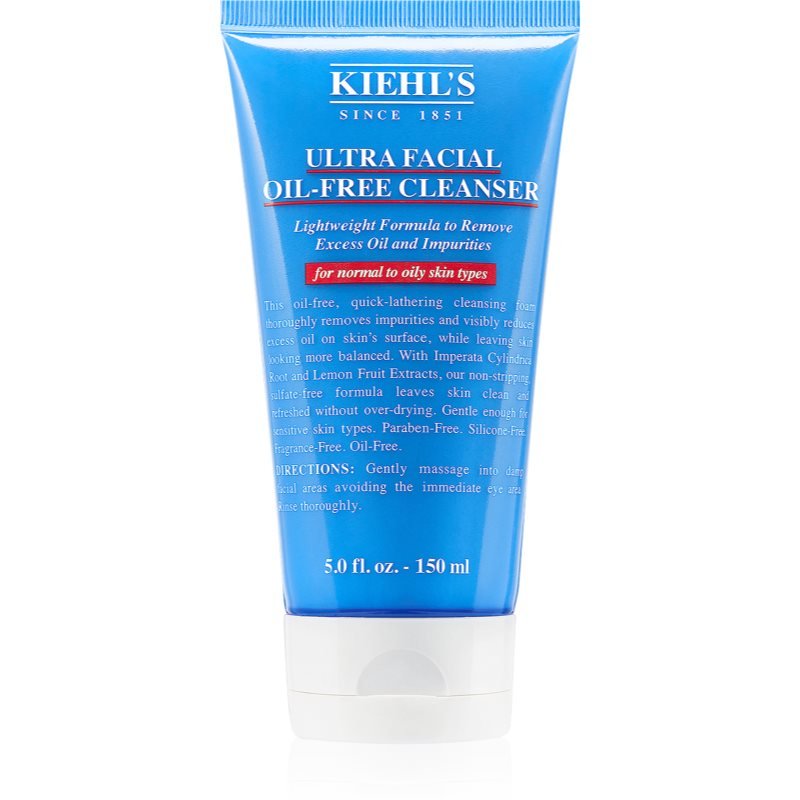 

Kiehl's Ultra Facial Oil-Free Cleanser освежающая очищающая пенка для нормальной и комбинированной кожи 150 мл