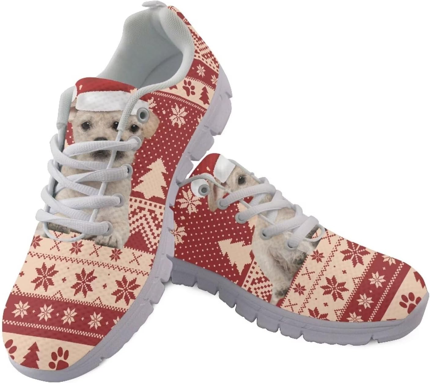 

Кроссовки для спорта и атлетики AmzPrint для мужчин, белая подошва, беговые кроссовки, тренировочные, прогулочные и повседневные, размер 6.5-13.5 US