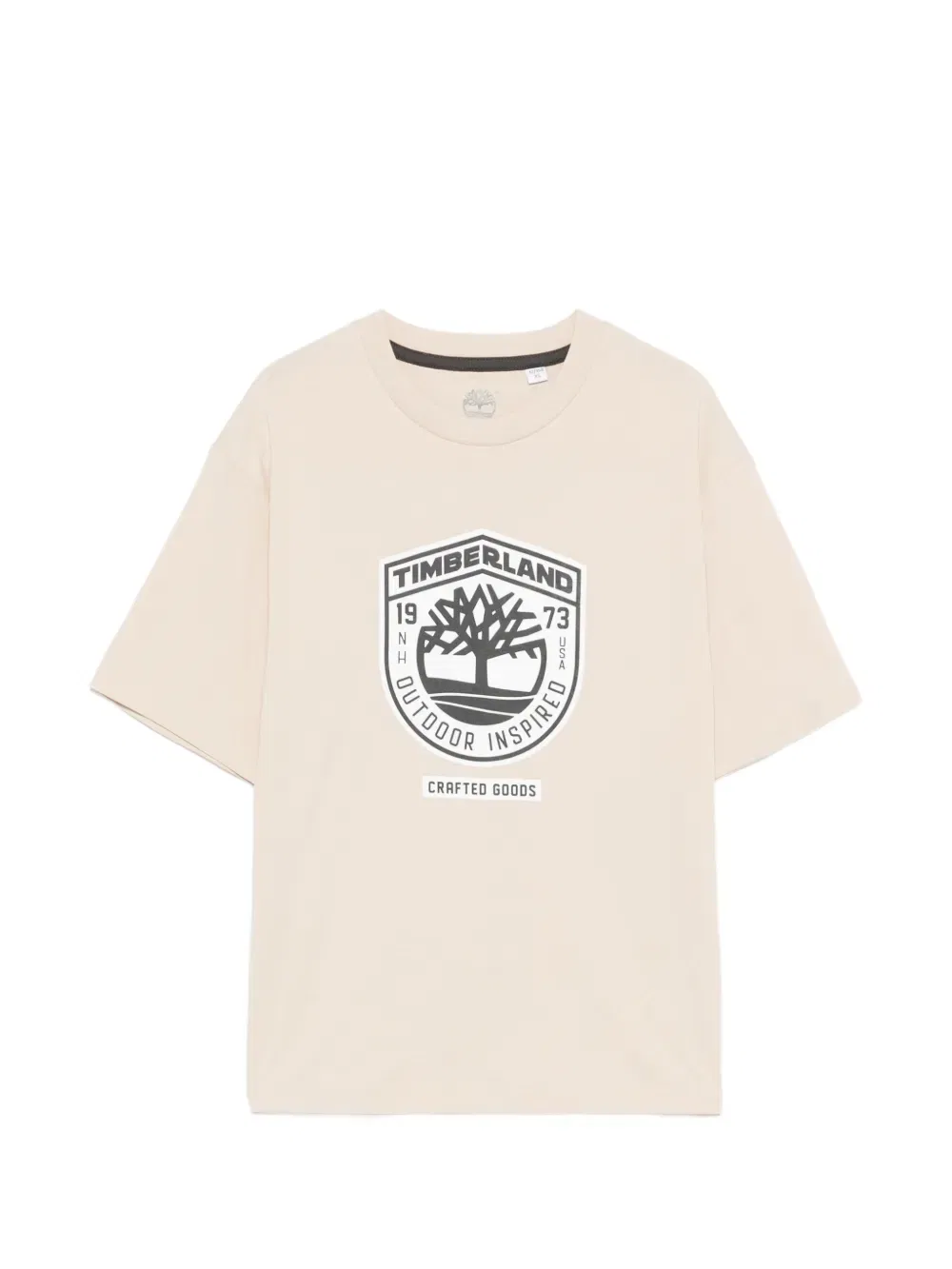 Футболка с логотипом Timberland Kids, нейтральный